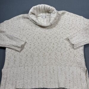 SWEATER WOMENS 1X RACHEL ZOE Pull Over CROWL NECK EMBELISHED DOUBLE KNIT